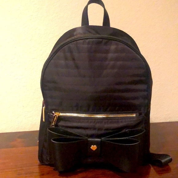 Betsey Johnson Handbags - New Betsey Johnson Black Backpack From Macys. Tag in bag